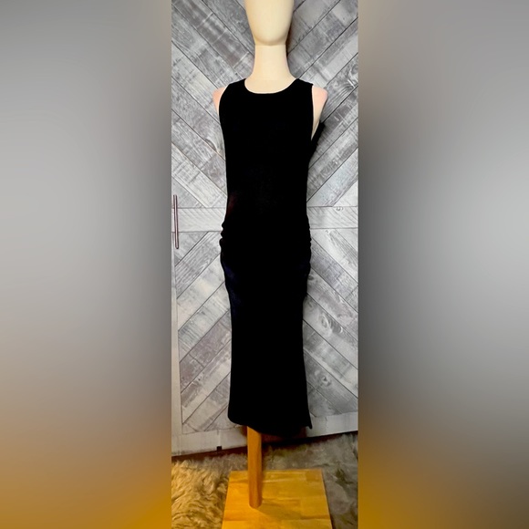 MICHAEL STARS NEW Black Wren MIDI dress - Picture 5 of 11